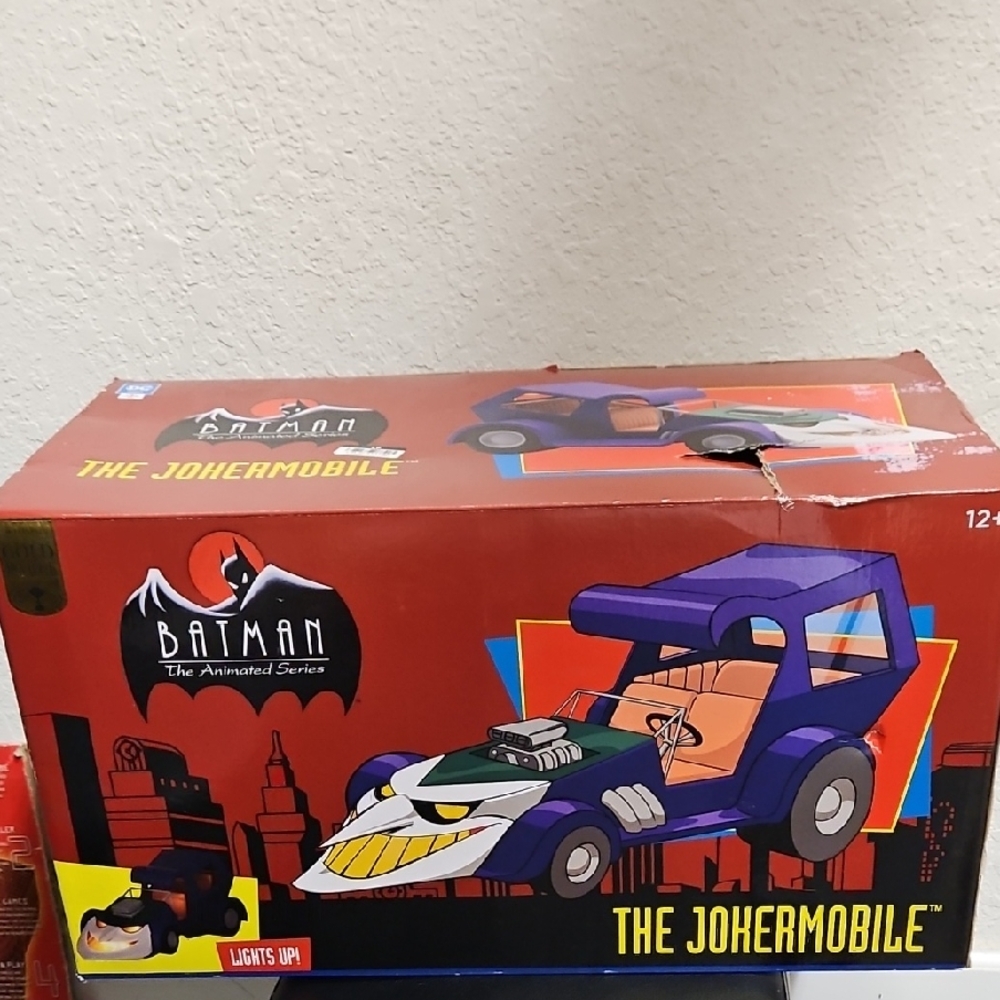DC Comics Jokermobile Toy - Purple and Orange
